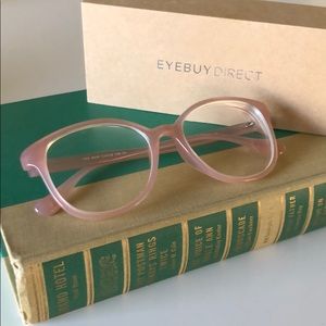 EyeBuy Direct Pink Plastic Glasses “The Beat”